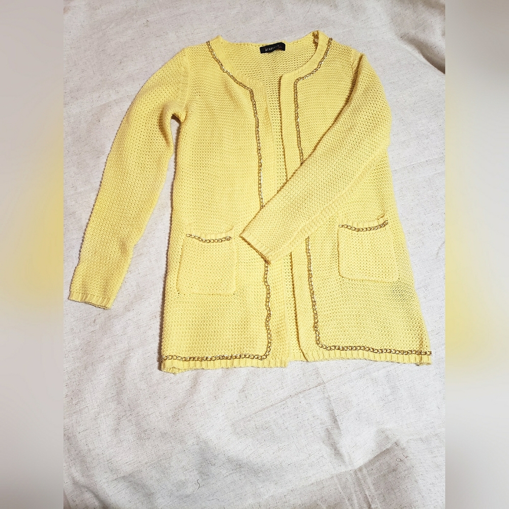 RedBerry Women's Yellow Cardigan Size Small/Medium